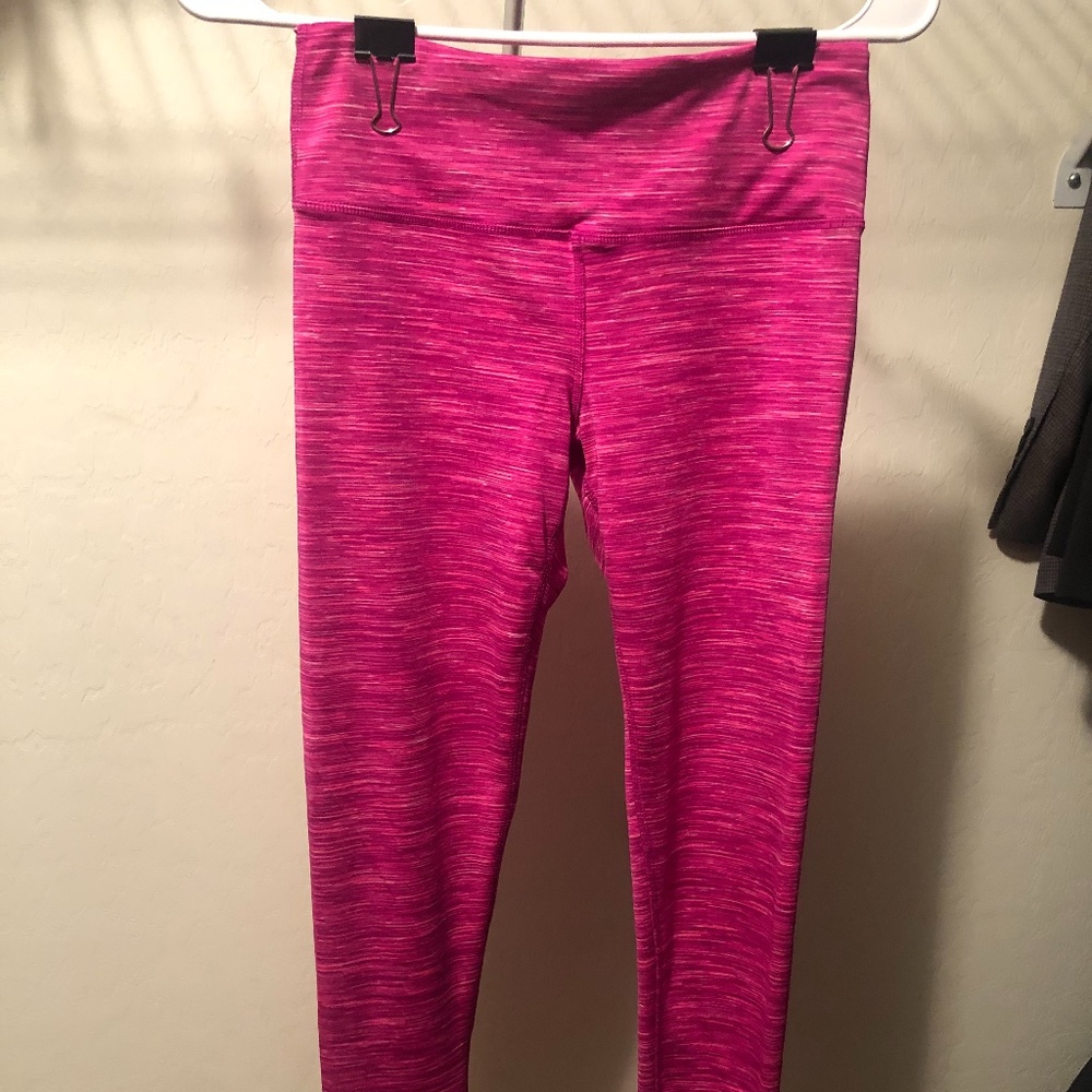 Pretty Pink Workout Leggings